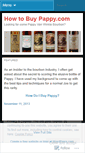 Mobile Screenshot of howtobuypappy.com