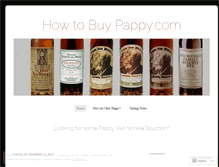 Tablet Screenshot of howtobuypappy.com